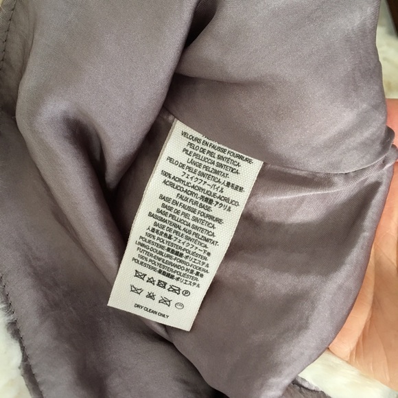 FREE PEOPLE Embroidered Cascade Fur Jacket Sz S - Picture 9 of 9